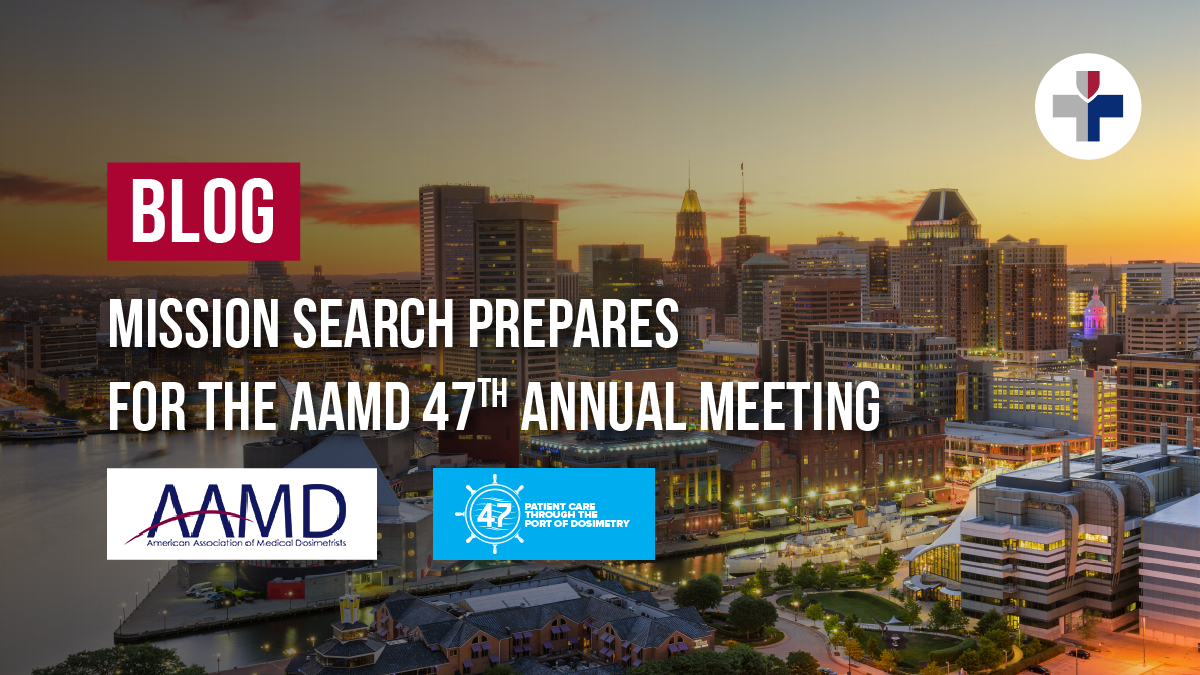 Mission Search Prepares for the AAMD 47th Annual Meeting